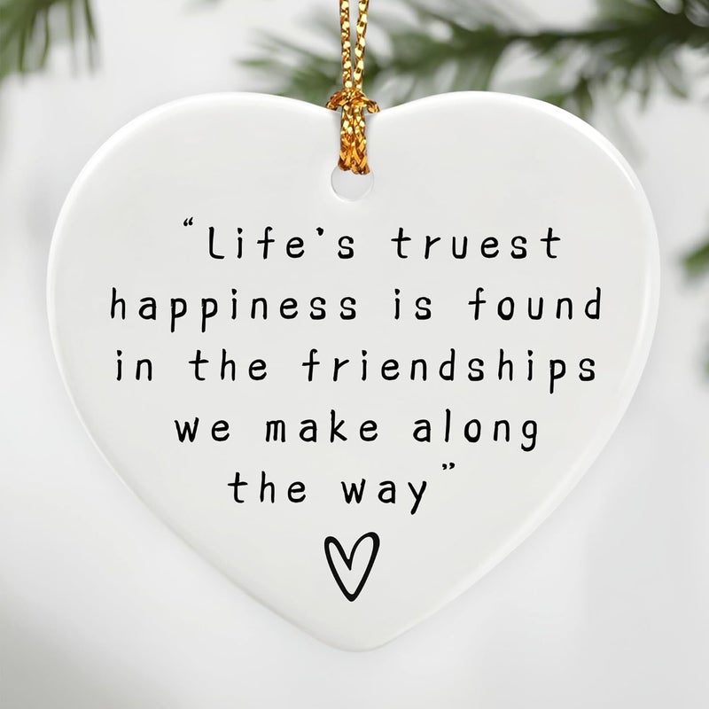 Jocidea Friend Letterbox Gift, Friend Gifts | Appreciation, Inspirational & Thank You Friendship Gift, Friend’s Present Keepsake | Farewell Gifts, Christmas Ornament for Friends, Coworkers - Image 1